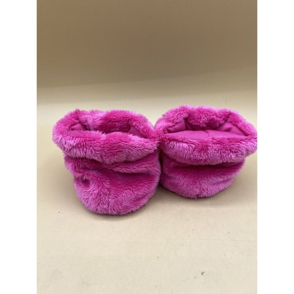 NEW Nightmare Before Christmas Pink SALLY BABY BOOTIES Shoes Plush 0-6 Months - Picture 7 of 9